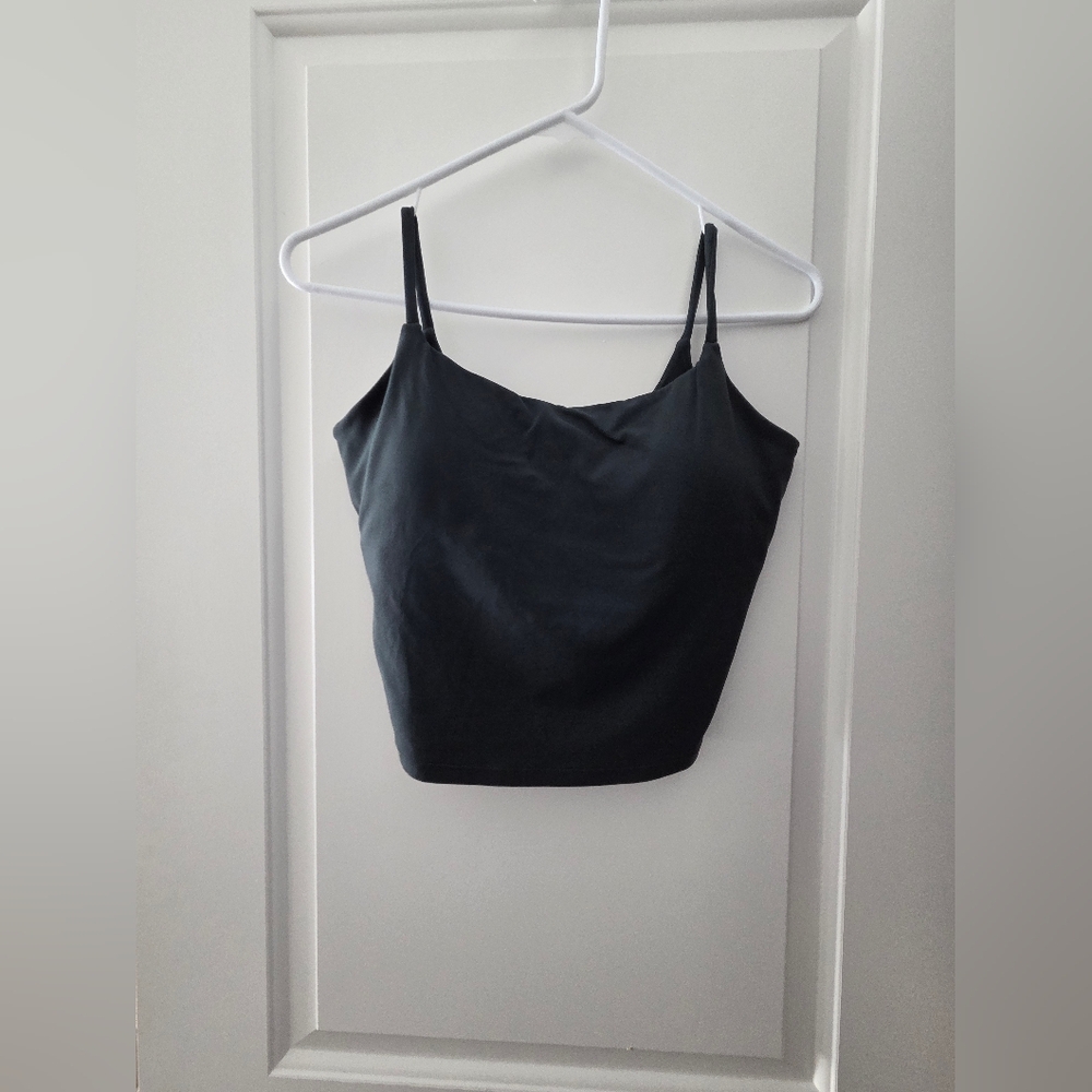 Oner Active SoftMotion Strappy MidVest wBuilt In Bra Shelf | Dark Racing Green